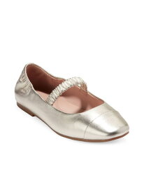 【送料無料】 コールハーン レディース パンプス シューズ Yvette Leather Ballet Flats soft gold