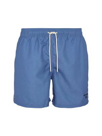 【送料無料】 バブアー メンズ ハーフパンツ・ショーツ 水着 Logo Swim Shorts force blue