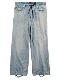 【送料無料】 バレンシアガ メンズ デニムパンツ ジーンズ ボトムス Oversized Baggy Jeans light blue