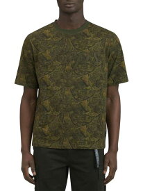 【送料無料】 ピーアールピーエス メンズ Tシャツ トップス Grayson Camo Logo T-Shirt army green