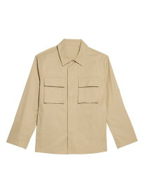 【送料無料】 ヘルムート ラング メンズ ジャケット・ブルゾン アウター Cotton Relaxed-Fit Utility Jacket khaki