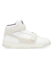 【送料無料】 ボス レディース スニーカー シューズ NAOMI x BOSS Leather High-Top Trainer Sneakers white