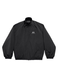 【送料無料】 バレンシアガ レディース ジャケット・ブルゾン アウター Unity Sports Icon Cocoon Kick Windbreaker Jacket black