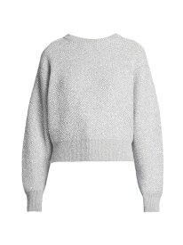 【送料無料】 ステラマッカートニー レディース ニット・セーター アウター Sequined Wool-Blend Sweater grey
