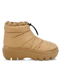 【送料無料】 プロエンザショラー レディース ブーツ・レインブーツ シューズ Storm Quilted Nylon Ankle Boots light pastel brown