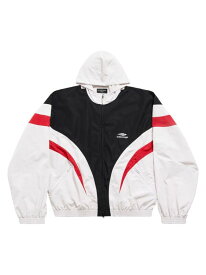 【送料無料】 バレンシアガ メンズ ジャケット・ブルゾン アウター 3B Sports Icon Tracksuit Jacket white
