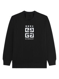 【送料無料】 ジバンシー メンズ パーカー・スウェット アウター 4G Stars Slim Fit Sweatshirt in Fleece black