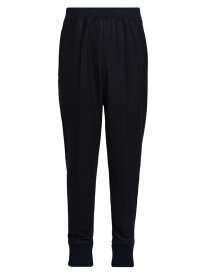 【送料無料】 ジル・サンダー メンズ カジュアルパンツ ボトムス Pleated Wool Sweatpants midnight