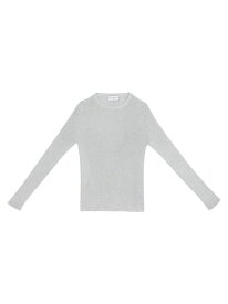 【送料無料】 バレンシアガ レディース ニット・セーター アウター Lurex Sweater silver