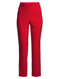 【送料無料】 ダナ キャラン ニューヨーク レディース カジュアルパンツ ボトムス Main Event Straight-Leg Pants red