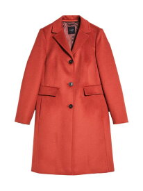 【送料無料】 ウィークエンド マックスマーラ レディース ジャケット・ブルゾン アウター Wool Button-Front Coat red