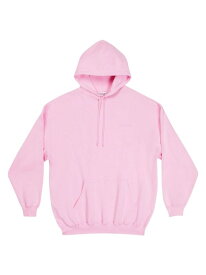 【送料無料】 バレンシアガ レディース パーカー・スウェット フーディー アウター Hoodie Medium Fit pink white