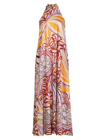 【送料無料】 ウンガロ レディース ワンピース トップス Ziggy Floral Halter Maxi Dress orchid multi