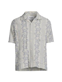 【送料無料】 コリドー メンズ シャツ トップス Jakarta Jacquard Short-Sleeve Shirt natural
