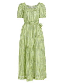 【送料無料】 サローニ レディース ワンピース トップス Yashi Linen Dress stem lemon