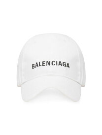 【送料無料】 バレンシアガ メンズ 帽子 アクセサリー Balenciaga Cap white black