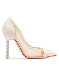 【送料無料】 ソフィアウェブスター レディース パンプス シューズ Jasmine Crystal Pumps ivory satin