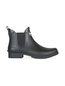 【送料無料】 バーブァー レディース ブーツ・レインブーツ シューズ Wilton Short Rainboots black