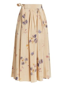 【送料無料】 ロロピアーナ レディース スカート ボトムス Iris Bluebell Wrap Midi-Skirt cornfield quince blossom