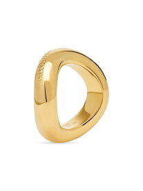 【送料無料】 バレンシアガ レディース リング アクセサリー Loop Ring shiny gold