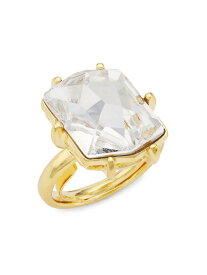 【送料無料】 ケネスジェイレーン レディース リング アクセサリー 22K-Gold-Plated & Crystal Ring gold crystal