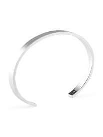 【送料無料】 ルグラム メンズ ブレスレット・バングル・アンクレット アクセサリー 15G Brushed Sterling Silver Ribbon Bracelet silver