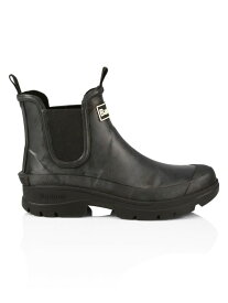 【送料無料】 バーブァー メンズ ブーツ・レインブーツ シューズ Nimbus Rain Boots black