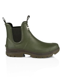 【送料無料】 バーブァー メンズ ブーツ・レインブーツ シューズ Nimbus Rain Boots olive