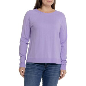 �X�}�[�g�E�[�� ���f�B�[�X �g�b�v�X �V���c �Z�[�^�[ SmartWool Edgewood Color-Block Crew Sweater - Merino Wool Ultra Violet �o�C�I���b�g