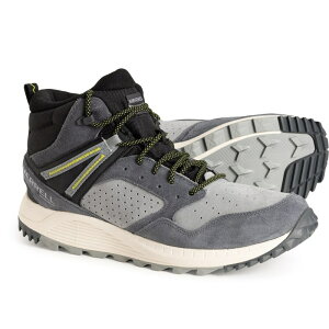 yz  Y u[cECu[c nCLOV[Y V[Y Merrell Wildwood Leather Mid Hiking Boots - Waterproof Insulated (For Men) Granite