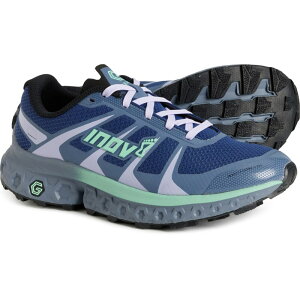 CmFCg fB[X V[Y Xj[J[ jO Navy/Mint/Black Inov-8 Trailfly Ultra G 300 Max Trail Running Shoes (For Women)