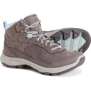 L[ fB[X V[Y u[cECu[c Keen Terradora Explorer Mid Hiking Boots - Waterproof (For Women) Steel Grey/Clear Sky O[