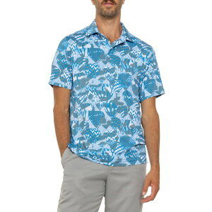 A_[A[}[ Y gbvX Vc St Cosmic Blue Under Armour Playoff 3.0 Hot Air Balloons Golf Polo Shirt - UPF 30, Short Sleeve