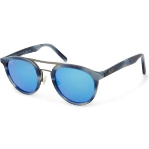 yz }ECW Y TOXEACEFA ANZT[ MAUI JIM Made in Italy Sunny Days Sunglasses - Polarized Blue/Blue/Blue