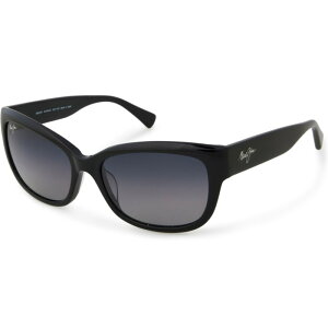 yz }ECW fB[X TOXEACEFA ANZT[ MAUI JIM Made in Japan Plumeria Sunglasses - Polarized Black/Black/Grey