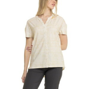 CrY fB[X gbvX Vc Royal Robbins Spotless Evolution Shirt - Short Sleeve Creme Acadia Pt
