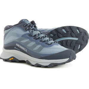 yz  fB[X u[cECu[c V[Y Merrell Moab Speed Mid Gore-Tex Hiking Boots - Waterproof (For Women) Navy