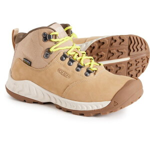 L[ fB[X V[Y u[cECu[c U[ Keen NXIS Explorer Mid Hiking Boots - Waterproof Leather (For Women) Safari/Birch