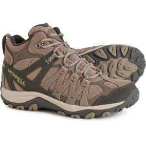 yz  fB[X u[cECu[c nCLOV[Y V[Y Merrell Accentor 3 Mid Hiking Boots - Waterproof (For Women) Brindle