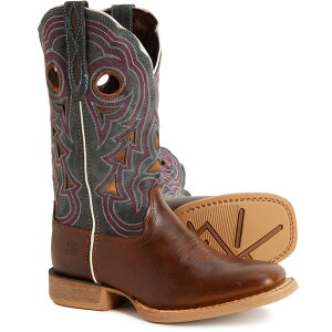 yz hDS fB[X u[cECu[c V[Y Durango Lady Rebel Pro 12" Ventilation Western Boots - Leather (For Women) Golden Brown/ Periwinkle