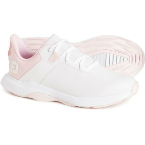 tbgWC fB[X V[Y Xj[J[ FOOTJOY ProLite Golf Shoes - Waterproof (For Women) White / Pink zCg