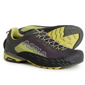 yz A] Y u[cECu[c V[Y Asolo Eldo GV MM Gore-Tex Hiking Boots - Waterproof (For Men) Green Oasis/Smk Grey