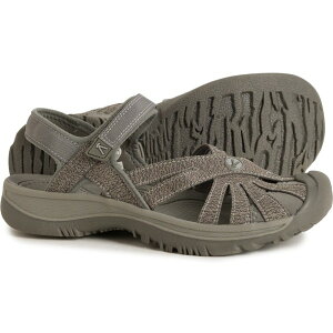 L[ fB[X V[Y T_ Keen Rose Sport Sandals (For Women) Gargoyle/Raven