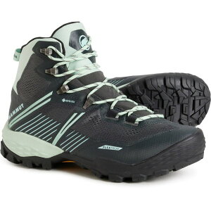 }[g fB[X V[Y u[cECu[c Mammut Ducan II High Gore-TexR Hiking Boots - Waterproof (For Women) Steel-Neo Mint ~g