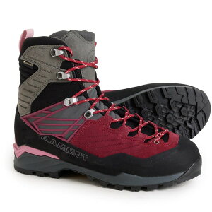 yz }[g fB[X u[cECu[c V[Y Mammut Made in Europe Kento Pro High Gore-Tex Mountaineering Boots - Waterproof Leather (For Men) Titanium-Dark Sundown