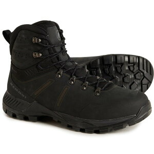 yz }[g Y u[cECu[c V[Y Mammut Mercury Tour II Gore-Tex High Hiking Boots - Waterproof Nubuck (For Men) Black-Black
