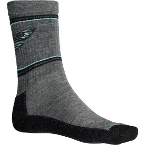yz X}[gE[ fB[X C A_[EFA SmartWool Everyday Mystic Moth Pattern Socks - Merino Wool Crew (For Women) Medium Gray
