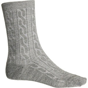 yz X}[gE[ Y C A_[EFA SmartWool Everyday Zero Cushion Cable Socks - Merino Wool Crew (For Men and Women) Dark Sage/Ash