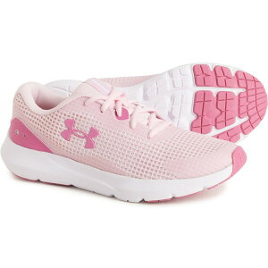 【送料無料】 アンダーアーマー レディース スニーカー シューズ Under Armour Surge 3 Running Shoes (For Women) Prime Pink