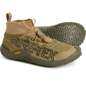 yz  fB[X Xj[J[ V[Y Merrell Trail Glove 7 Barefoot Gore-Tex Running Shoes - Waterproof (For Women) Herb/Coyote